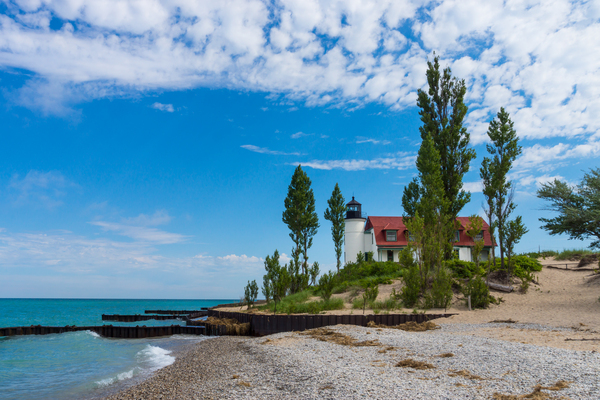 Point Betsie Light Print