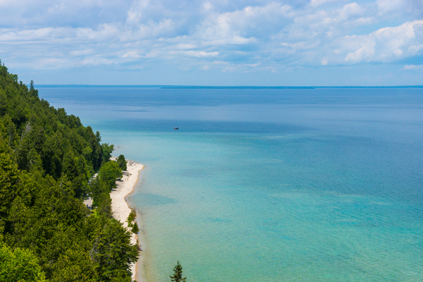 Mackinac Island Skyview by Jennifer White