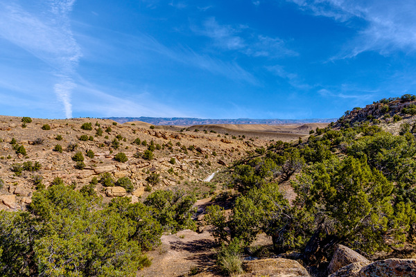 Harleys Dome Valley View Print