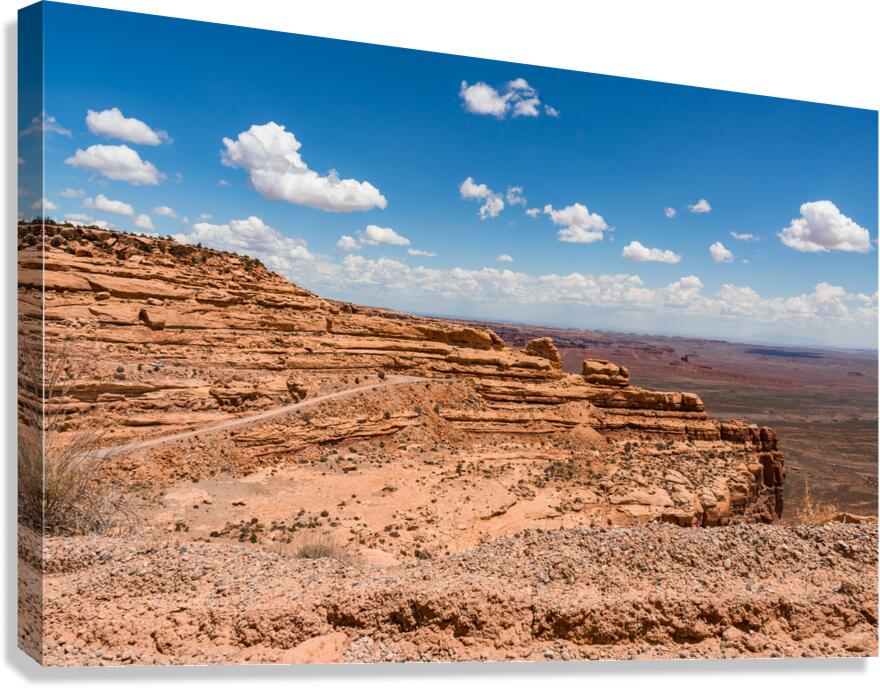 Moki Dugway Cedar Mesa Canvas Print