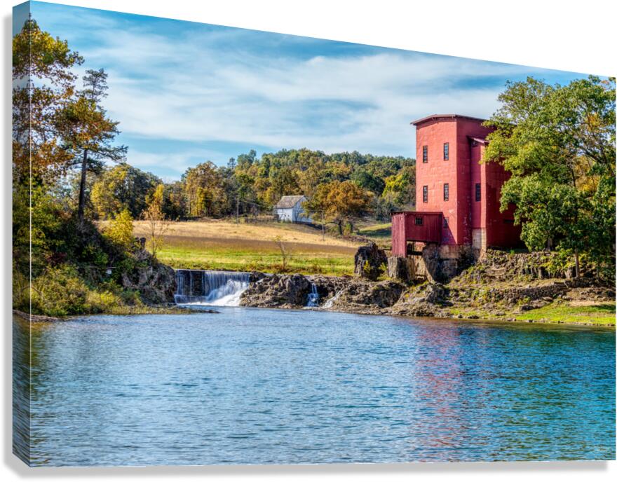 Ozarks Dillard Mill Canvas Print