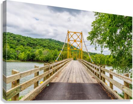 Beaver Bridge Middle Canvas Print