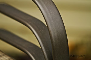 From my backyard stacked chairs