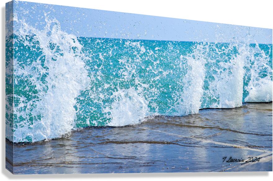 Racine Harbor  Overlook Wisconsin  Canvas Print