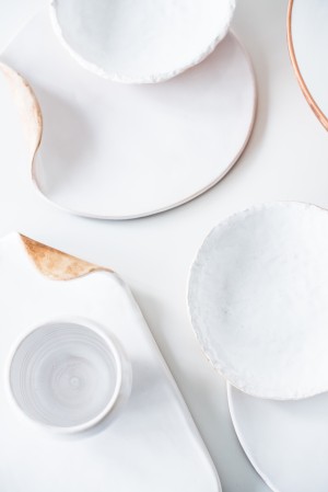White ceramic