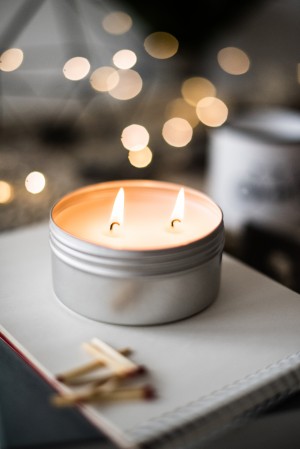 Homemade candle