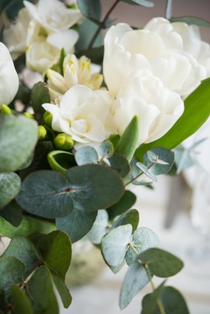 White flowers