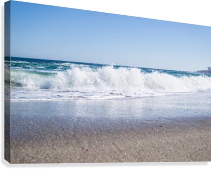 The wave Canvas Print