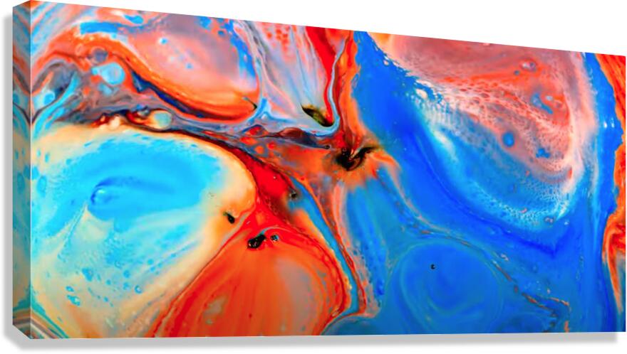 Chromatic Symphony Canvas Print