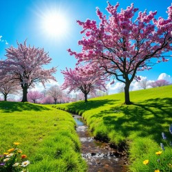 Blossoming Spring Serenity