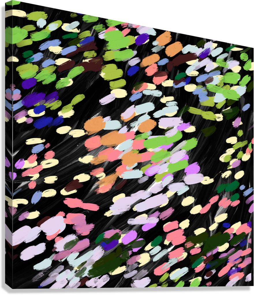 The Wind in the Photo of My Grandmother’s Garden Canvas Print