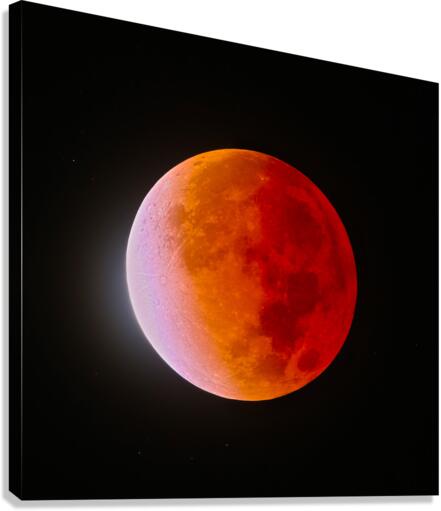Lunar Eclipse Canvas Print