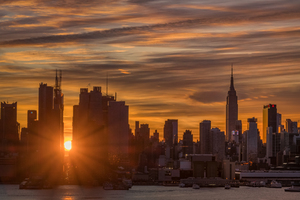 Reverse Manhattanhenge