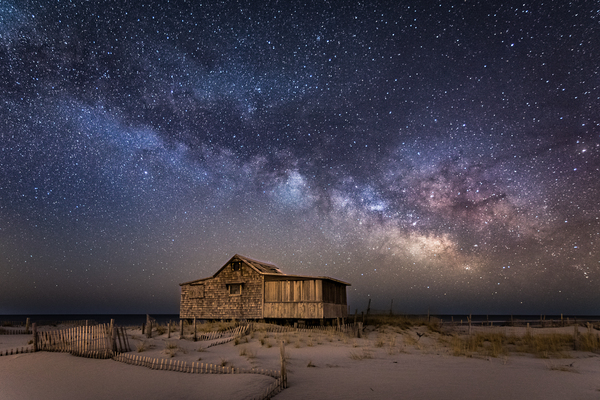 At the shack  Print