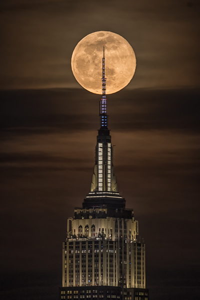 ESB and the moon  Print