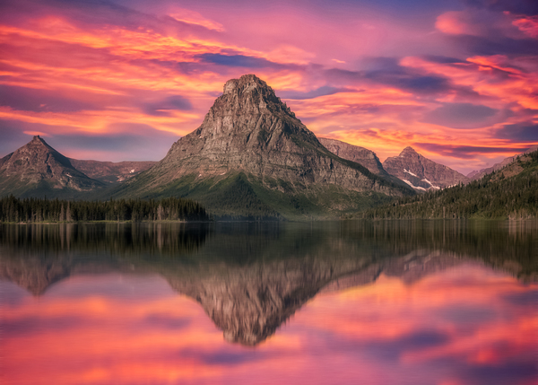 Two Medicine Lake  Print