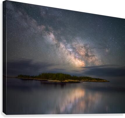 Islands of Acadia  Canvas Print