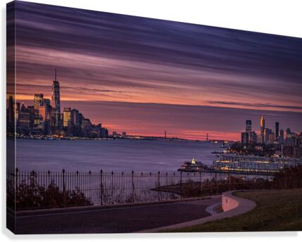 A tale of two cities  Canvas Print