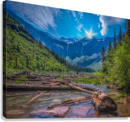 Avalanche 1  Canvas Print