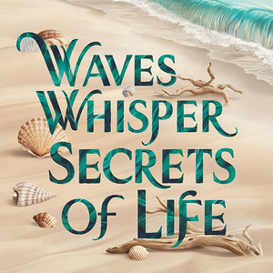 Waves whisper secrets of life.
