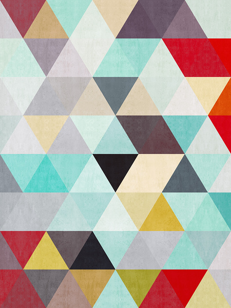 Colorful art in harmony 5 by Vitor Costa
