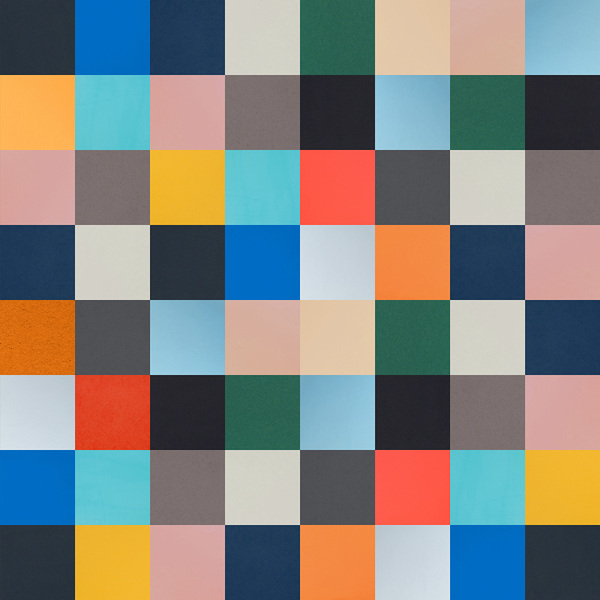 Colored squares Print