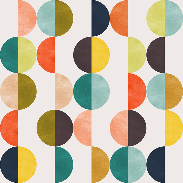 Colored circles 3 Print