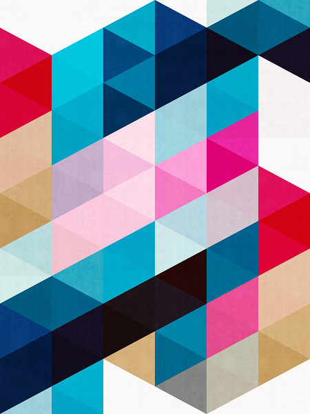 Colorful art in harmony 3 by Vitor Costa