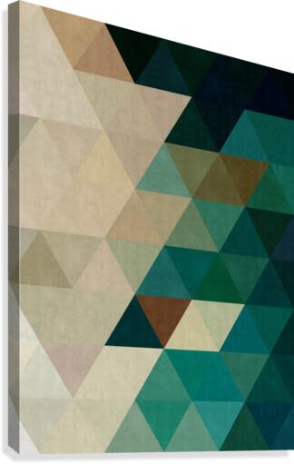 Cosmetic triangles Canvas Print