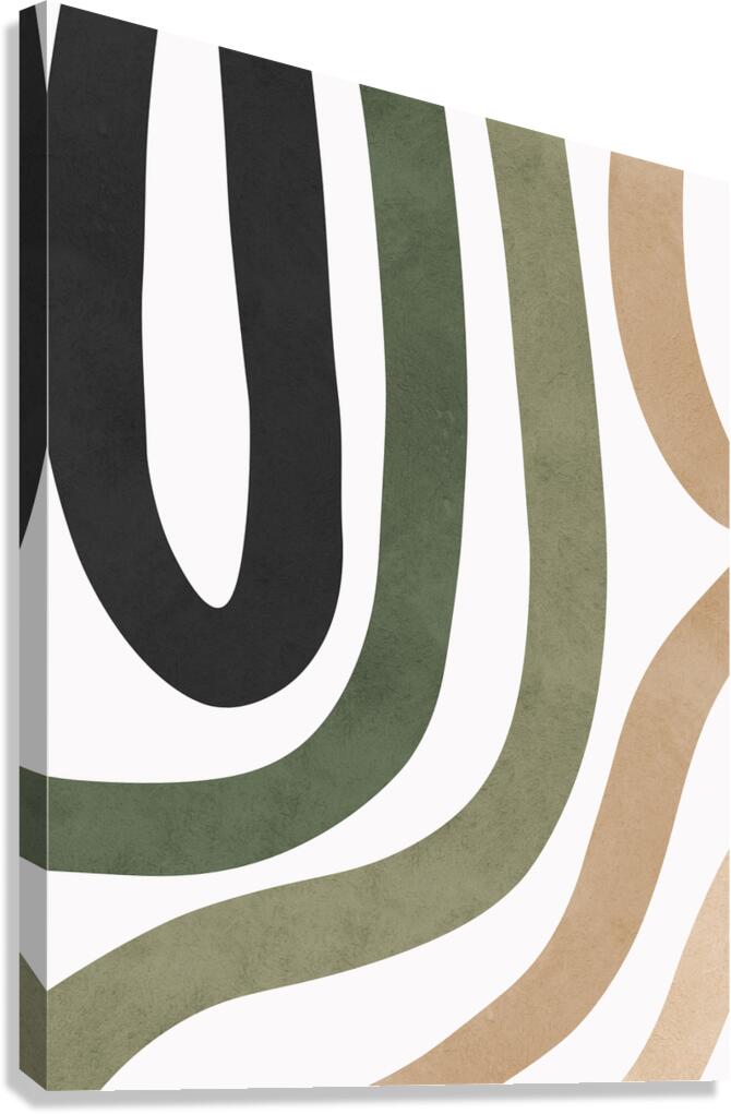 Abstract shapes 4 Canvas Print