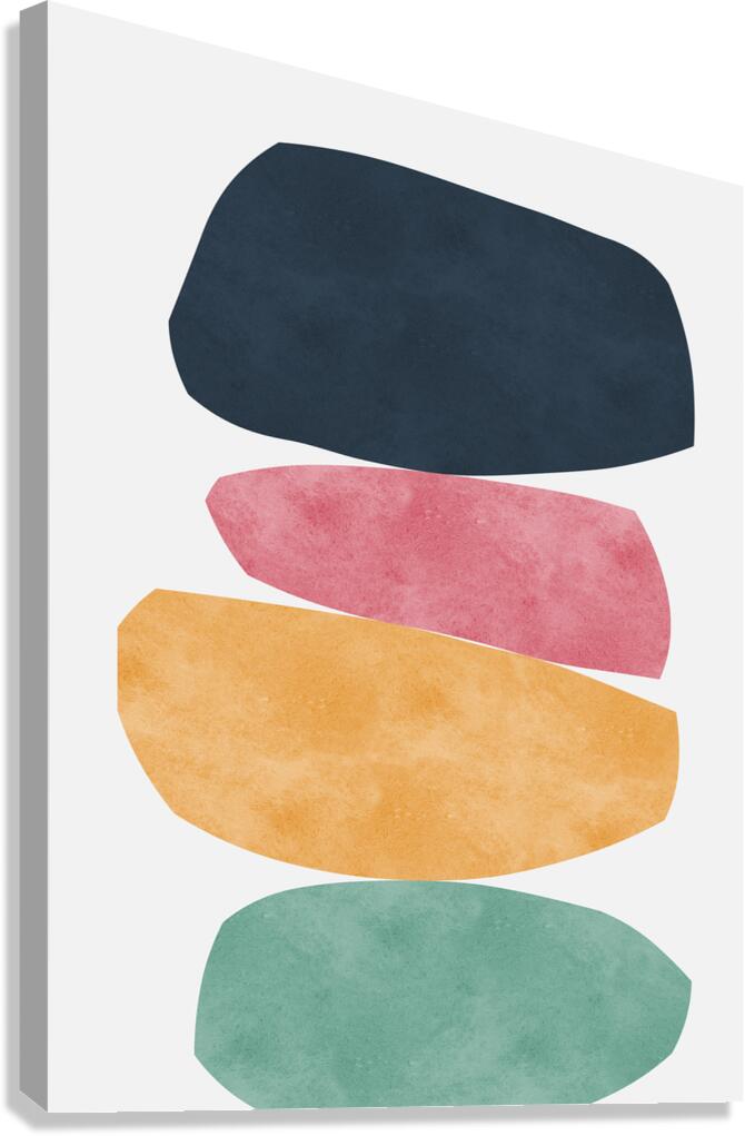 Expressive rocks 3 Canvas Print