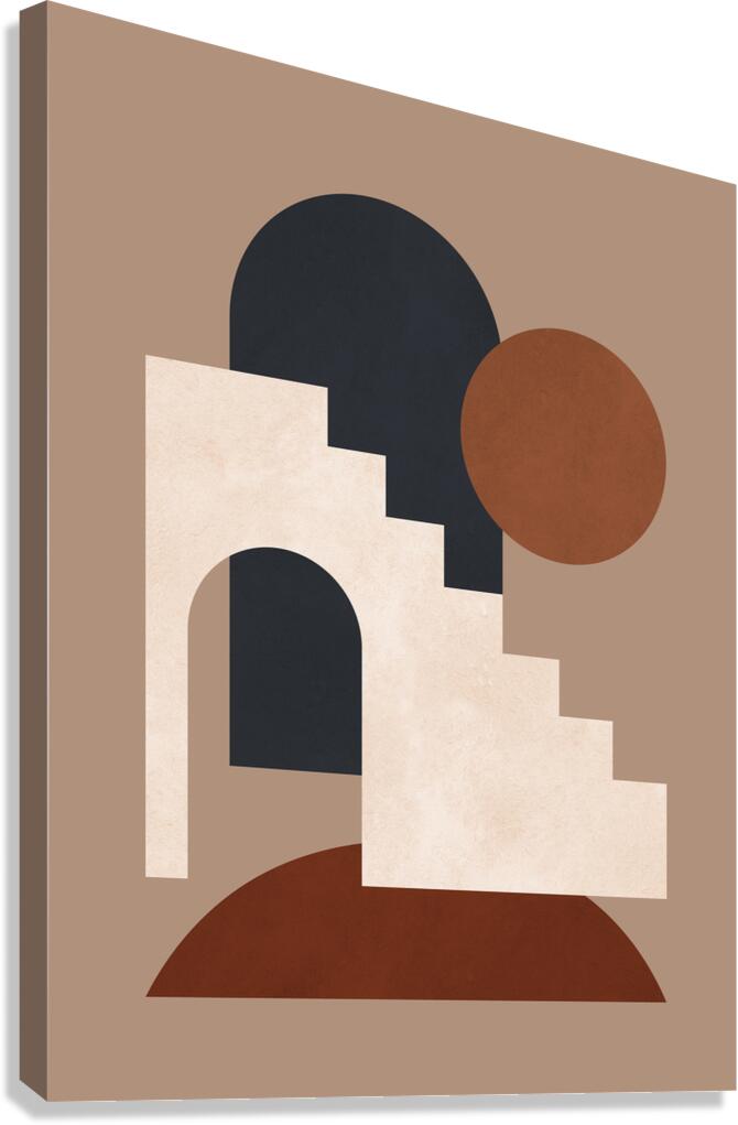 Architectural composition 12 Canvas Print