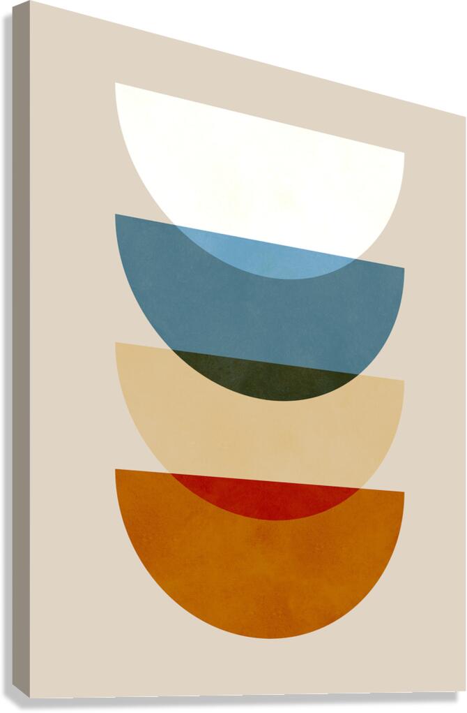Expressive shapes 4 Canvas Print