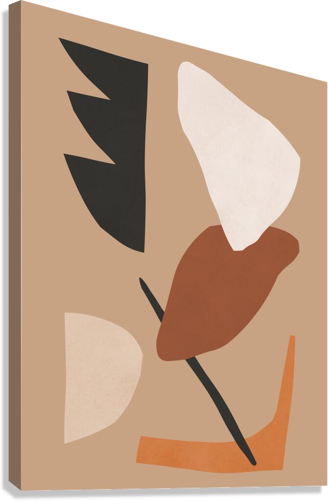 Expressionist collage 8 Canvas Print