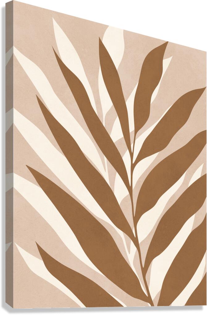 Tropical leaf 2 Canvas Print
