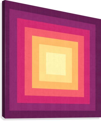 Gradient tunnel III Canvas Print