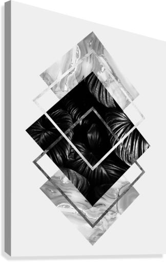 Botanical Geometry 10 Canvas Print