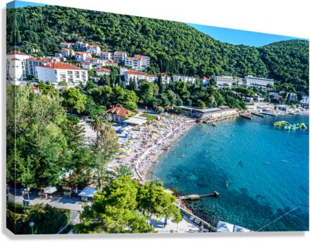 Lapad beach Canvas Print