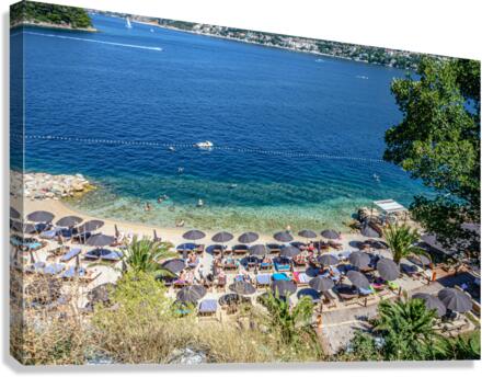Cava beach Canvas Print