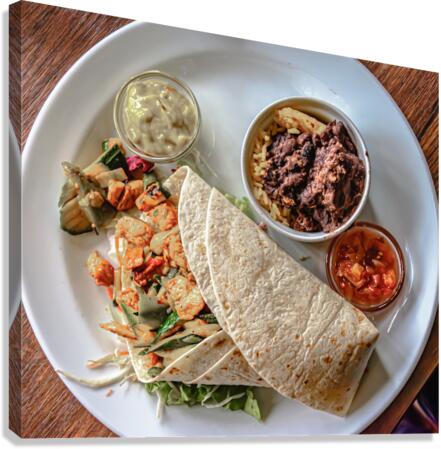Burrito Canvas Print