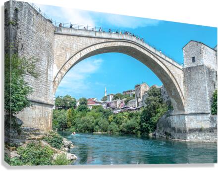 Old Bridge Canvas Print