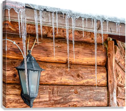 Icicles Canvas Print