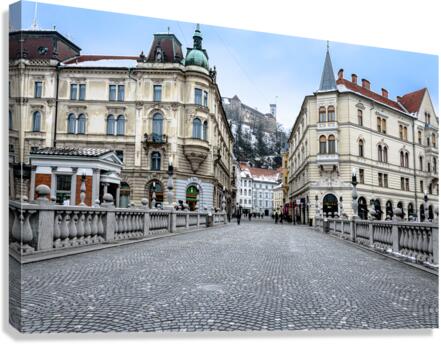 Triple Bridge Canvas Print