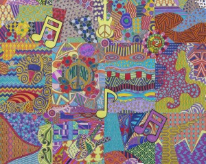 Jamming with Colour