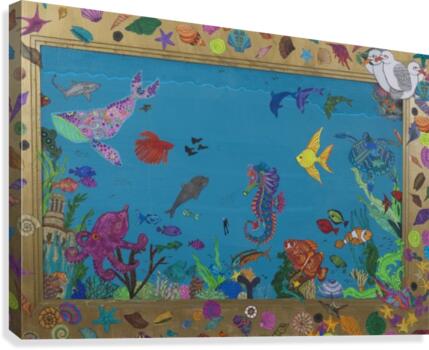 Something Fishy Canvas Print