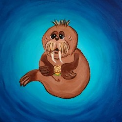 Cheeseburger Walrus