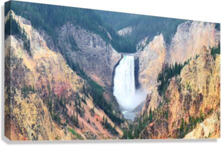 Yellowstone Falls Canvas Print