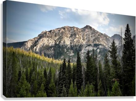 Alpine Peaks Canvas Print