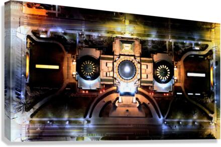 Capitol in Flight Canvas Print