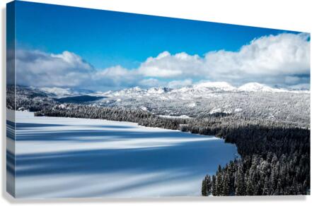 Loon Mountain Canvas Print